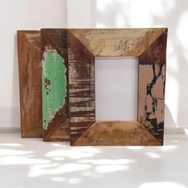 geupcyclede sloopthouten fotolijst